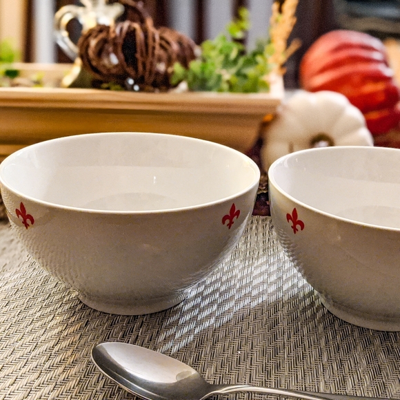 (2) Rare Brand New Porcelain Crawfish Bowls - Picture 5 of 8